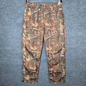 Palm Angels Pants Woodland Camo Size XXL Lightweight Logo AUTHENTICATED